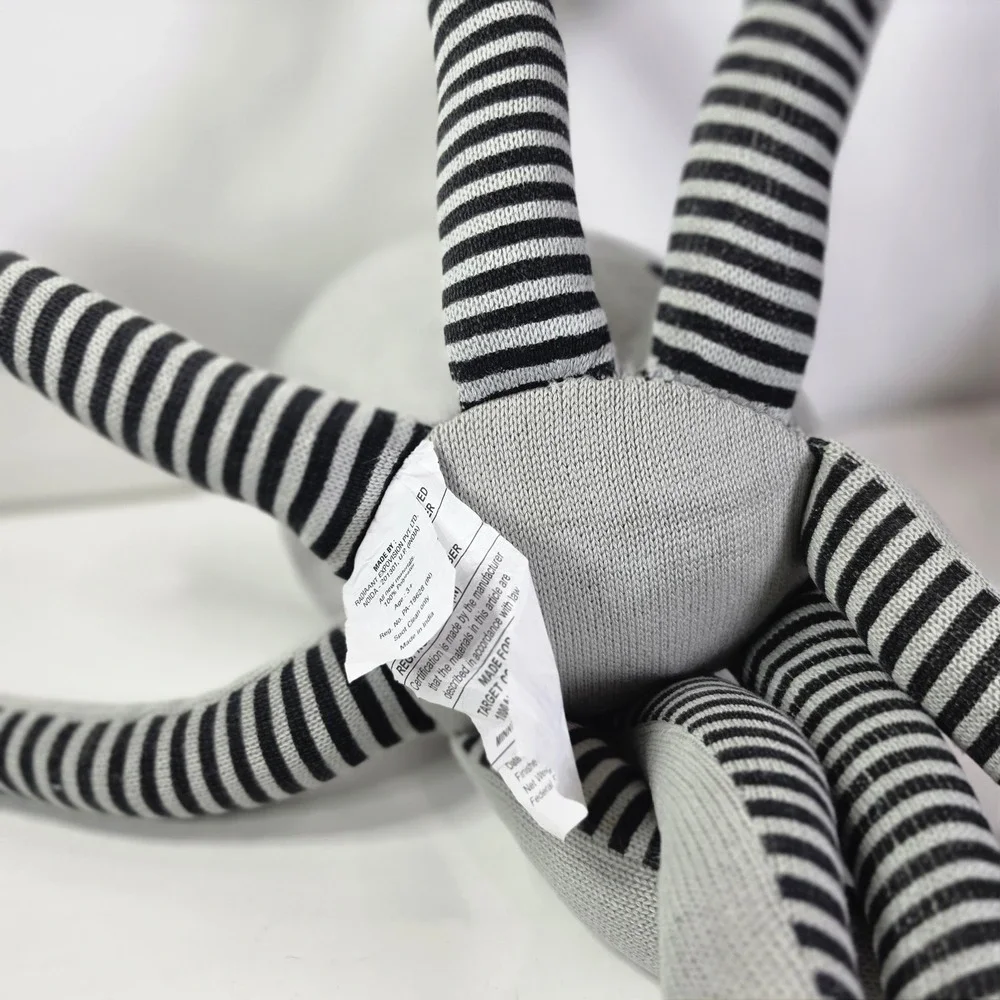Pillowfort Target Gray Octopus Knit Throw Pillow Plush Nautical Decor 18
